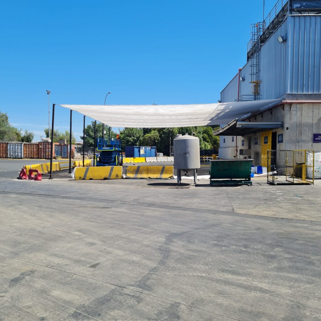 Sombra malla raschel, HDPE