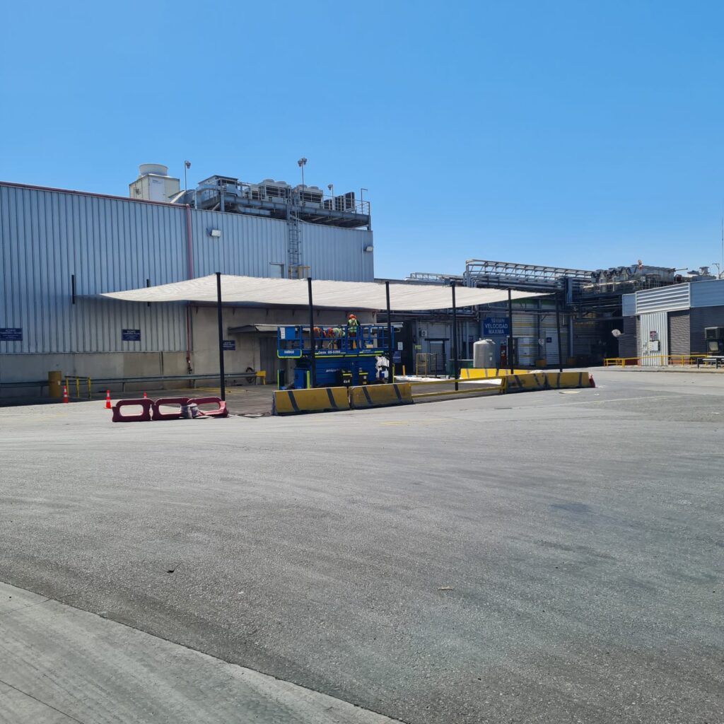 Sombra malla raschel, HDPE