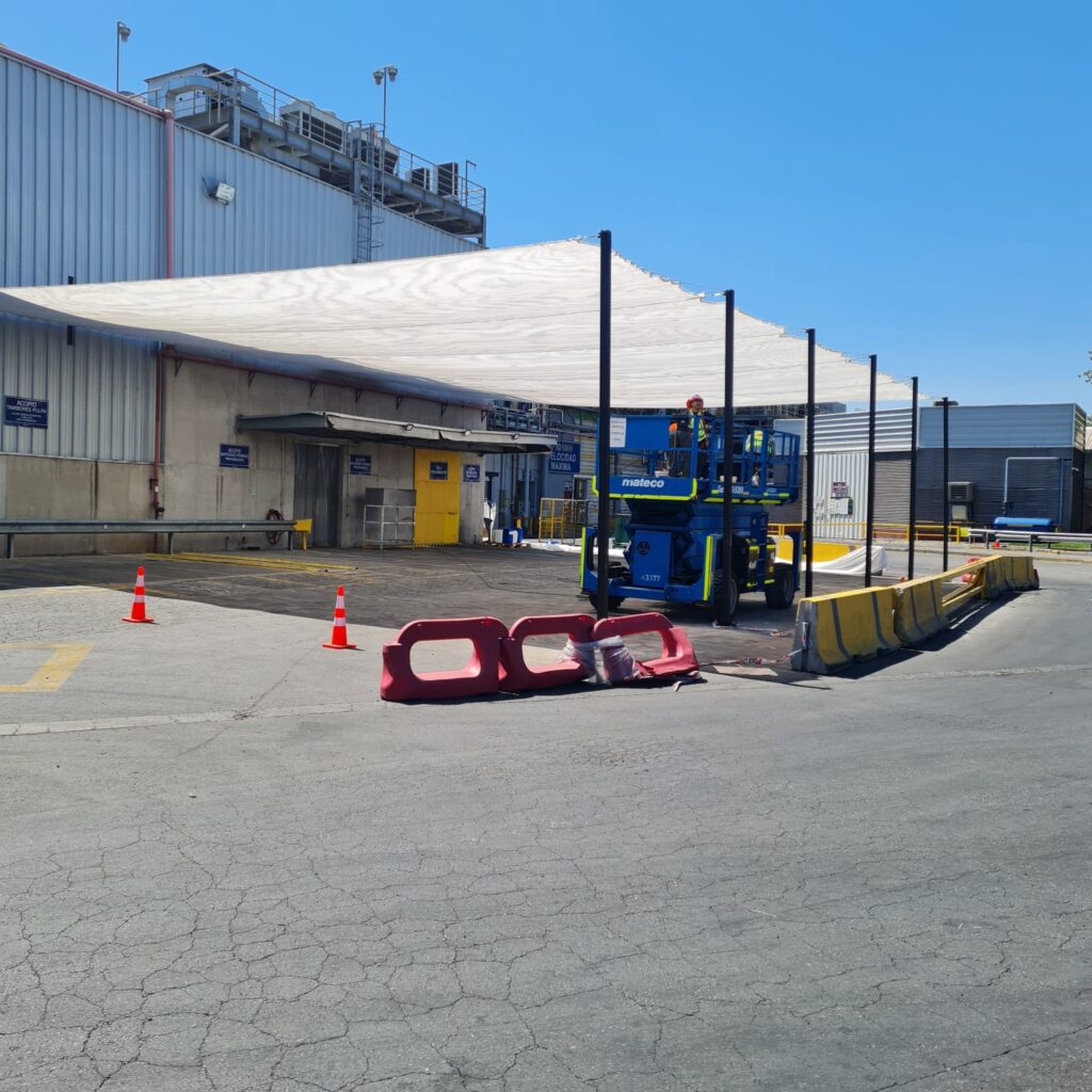 Sombra malla raschel, HDPE